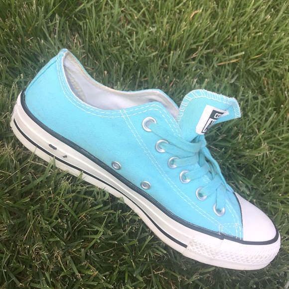 Light Blue Converse - Picture 5 of 5